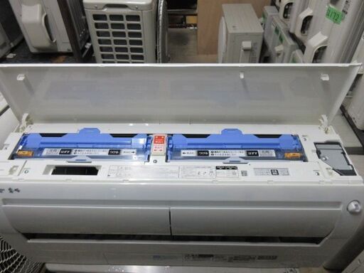 K02212　三菱　中古エアコン　主に6畳用　冷2.2kw／暖2.5kw