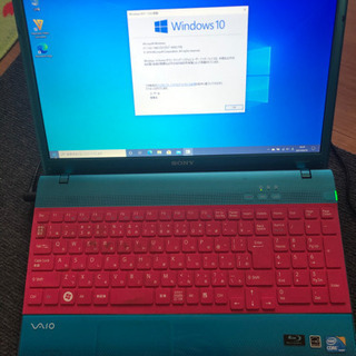 ノートパソコン　VAIO SONY製の画像