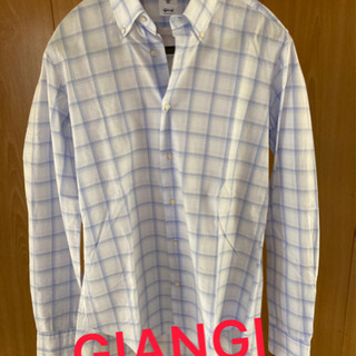 ブランドシャツ　GIANGI  イタリア製　Mサイズ