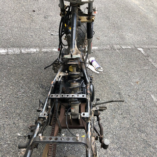決まりました！☆最終値下げ　ヤマハ　tw225 ジャンク レストア用　バイク　tw200 書類ありの画像