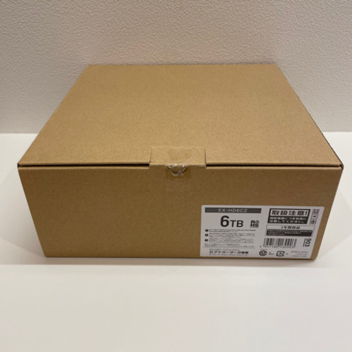 アイ・オー・データ 外付けHDD 6TB EX-HD6CZ USB3.0 ブラック I-O DATA  HDD