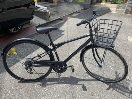 自転車 27インチ ブラック