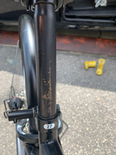自転車 27インチ ブラック