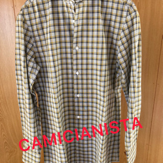 CAMICIANISTA  チェックシャツ　Lサイズ