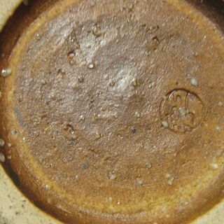 備前焼丸形土花入の画像