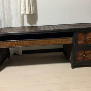 バリ風テレビ台　の画像