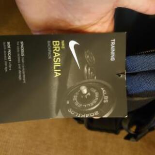 新品タグ付き NIKE リュック バックパック　ブラジリア ネイビーの画像