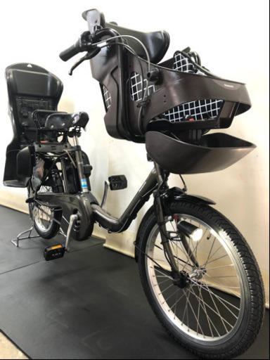 関東全域送料無料　保証付き　パナソニック　ギュットミニDX 20インチ 3人乗り 新型モデル　電動自転車　電動アシスト