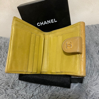 CHANEL マトラッセ折り財布 (箱、Gカードあり)の画像
