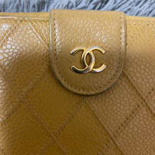 CHANEL マトラッセ折り財布 (箱、Gカードあり)の画像