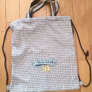 新品未使用✨手提げカバン &  布製ナップサックの画像