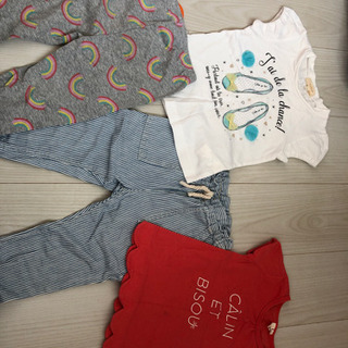GAPなど95㎝〜105㎝　半袖Tシャツとズボン　まとめて