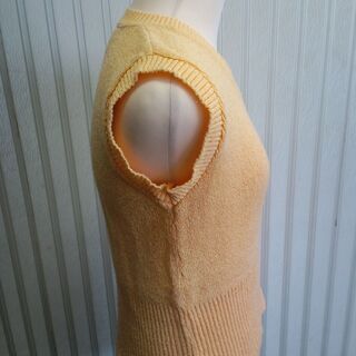 MADE IN U.S.A Ｖネックノースリーブレディースの画像