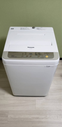 Panasonic洗濯機6キロ　2017年製