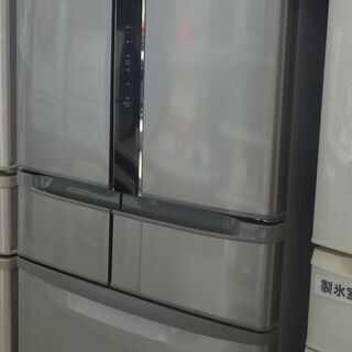 HITACHI/日立 6ドア冷蔵庫 441L R-F440E 2014年製 【ユーズド