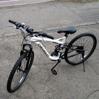 自転車 シボレー 26インチ マウンテンバイク AL-ATB2618EX ホワイト