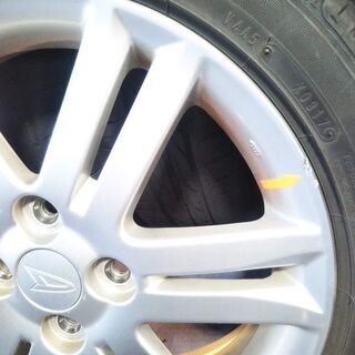 夏15インチ ダイハツ タント純正【~80％富山】エグゼ カスタム 165/55R15 ダンロップ タント ムーヴ ミラ ジーノ イース コペン ウェイクの画像