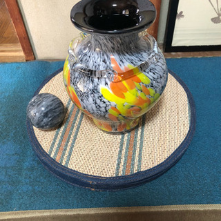 ＫAMEI GLASS  花瓶  壺  (カメイガラス)の画像