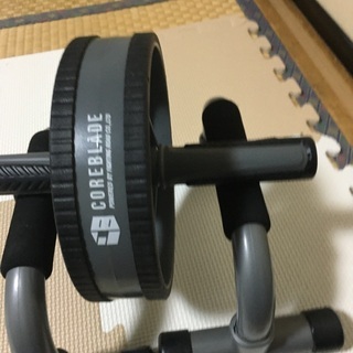 コアブレード エクササイズローラー、プッシュアップバー 使用済