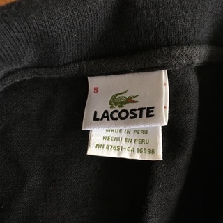 ラコステ　ポロシャツ　値下げしました！の画像
