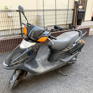 【0円 / 不動車】ホンダ HONDA スペイシー100 黒 ブ...