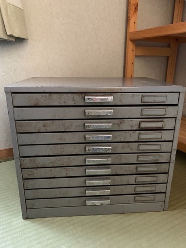 スチール引き出し