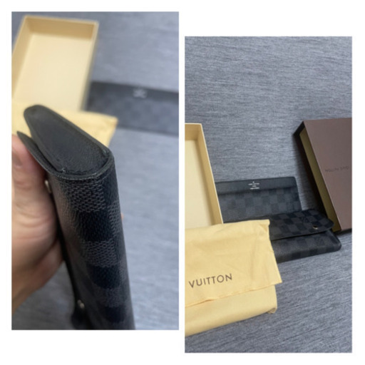 ルイヴィトン　長財布　ダミエ
