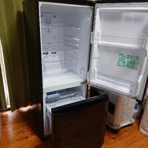 【冷蔵庫】三菱電機 146L 2ドア MR-P15Ａ-B