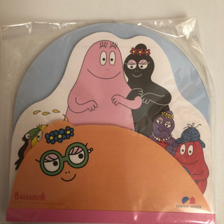 バーバーパパ ハンドソープボトルとメモ帳の画像