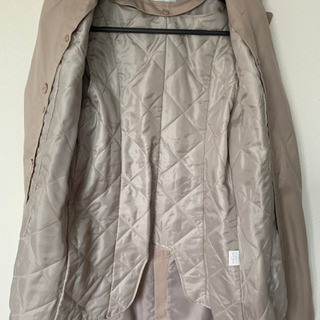 新品　ライナー付き2wayトレンチコート　ベージュの画像