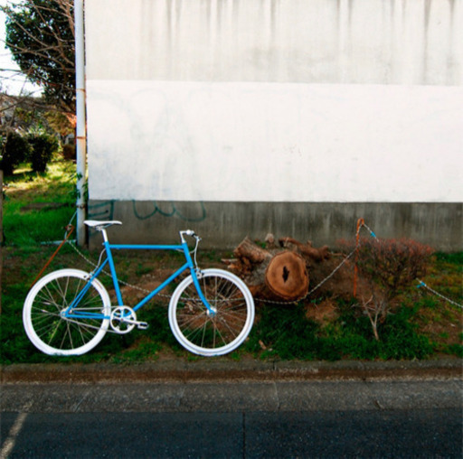 tokyobike SSクロス　青フレーム　白タイヤ　M