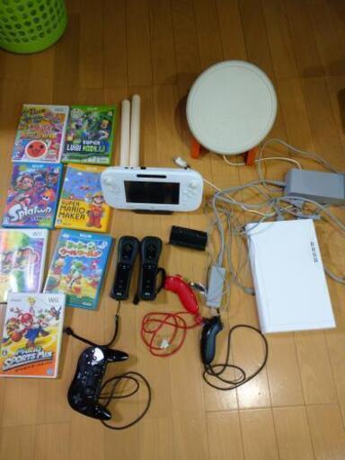 wiiu本体とwiiカセット 只今交渉中