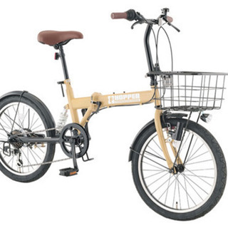 GM435【近隣配達可能】2020年製 FXホッパー 折りたたみ自転車 6段変速