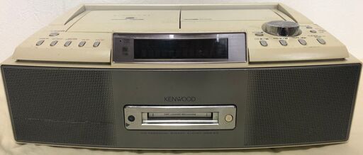 ※受け取り相手決定！【ラジカセ】　ケンウッド(KENWOOD)　MDX-K3　2002年製　◆動作確認済み（ラジオ、MD、CD、カセットテープ）