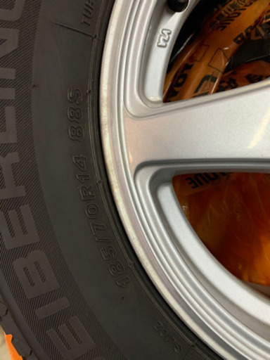 14インチ　夏タイヤ　100 4穴　カローラ