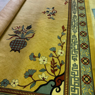 柄物絨毯ウィルトン織8畳の画像