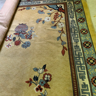 柄物絨毯ウィルトン織8畳の画像