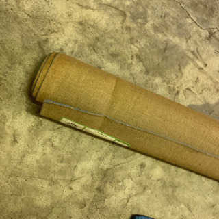 カーペット無地6畳ブルー　毛100%の画像