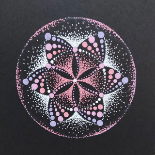 点描曼荼羅を描いてみませんか？の画像