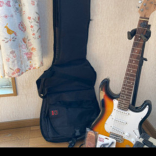 エレキギターと付属品一式