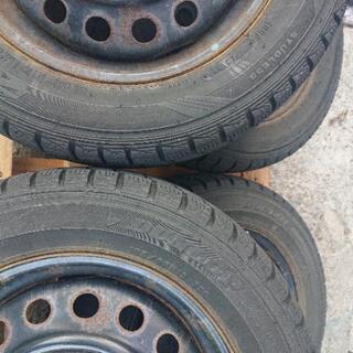 【商談中】13インチスズキ純正DUNLOP 155/65/R13　スタッドレスの画像
