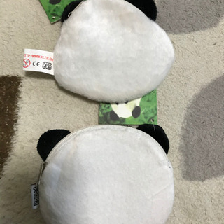 パンダ　ポーチ　小銭入れ　2つセットの画像