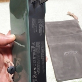 IDMIX GaN モバイルバッテリー ＆ 充電器 PD65W QC22.5W 20000mAh 折りたたみ式 パワーバンク ACプラグ搭載 USB-A+USB-C 2ポート 着脱式ケーブル 大容量 急速充電 ポーチ付き PSE認証済 (グレー)の画像