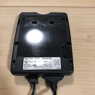 ETC車載器 トヨタ純正　シガーソケットの画像