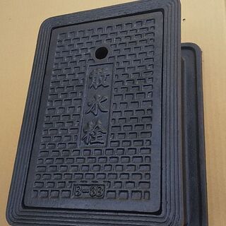 【値下げ】散水栓　BOX　未使用品　鋳鉄