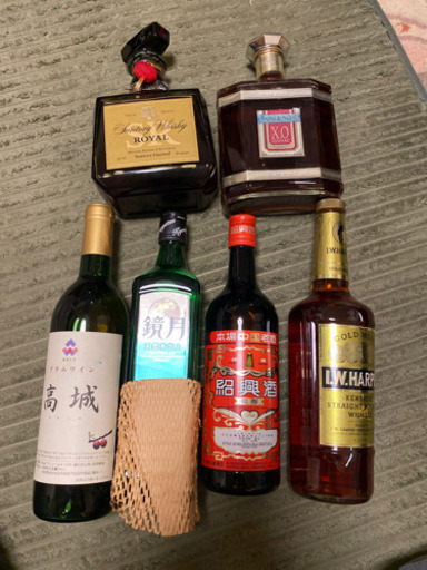 ウィスキー　お酒　紹興酒　鏡月　ワイン