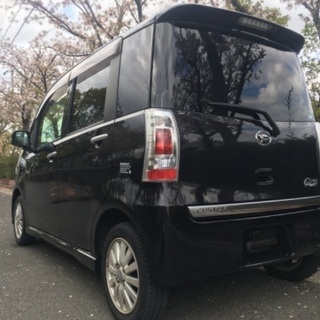 ご成約！！H22年式 ブラック ダイハツ タントエグゼ カスタムG 6万km スマートキー ナビ 地デジ ETCの画像