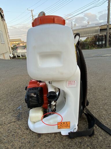整備済　 共立 15L 背負動噴　 SHR500　現物確認歓迎　初期不良は対応します