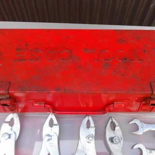 工具箱付きスパナ類【中古・未使用品混合】