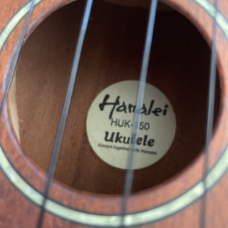 Ukulele ウクレレ Hanalei HUK-150の画像